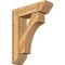 Ekena Millwork Westlake Slat Rough Sawn Bracket w/ Offset Brace, Western Red Cedar, 8"W x 28"D x 36"H BKT0806X28X36WTL06RWR - alternate 1